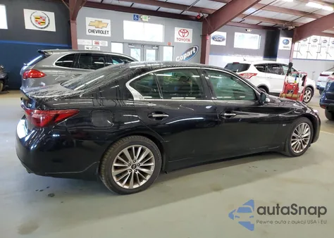 2018 Infiniti Q50 Luxe from USA, damaged, VIN JN1EV7AR1JM442084